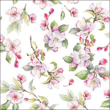Ambiente Napkins Spring Blossom White  Mix