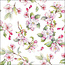 Ambiente Serviettes Ambiente Spring Blossom Blanc Mix