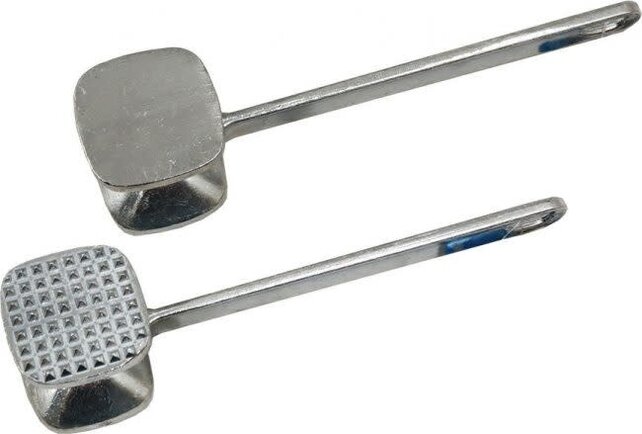 Food Hammer Aluminum Meat Tenderizer - Heavy Duty