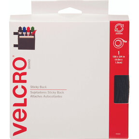 Rouleau Velcro-3/4"X 5 Vg - Noir