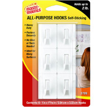 Magic Mounts ® Crochets tout usage 6 pièces