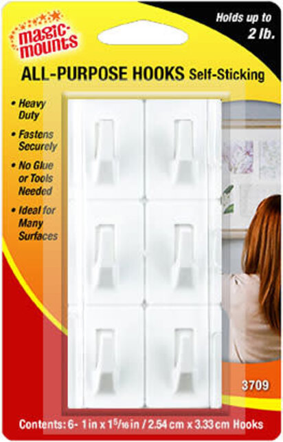 Magic Mounts ® Allzweckhaken 6 Stk