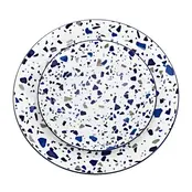 Godinger Pica Porcelain 12 Piece Dinnerware Set, Service For 4