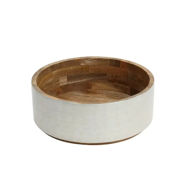 Godinger Capri White Salad Bowl Ø30cm