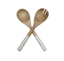 Godinger Capri White Salad Server Set