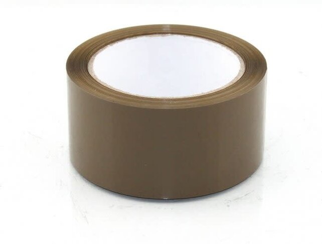 Ruban adhésif marron en carton, 5M