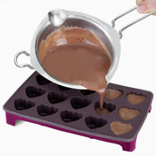 Metaltex Chocolate Melting Pan Ø14 cm Stainless steel
