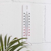 Thermometer für drinnen und draußen aus Kunststoff