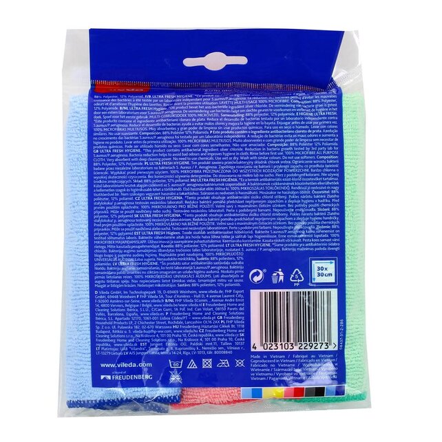 Vileda Mikrofasertuch Ultra Fresh 3 Stk