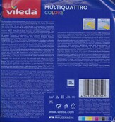 Vileda Schwammtuch, super saugfähig – 4 Farben