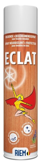 Riem Eclat Spray Protecteur Nourrissant pour Meubles en Bois, 300 ml - 600 ml