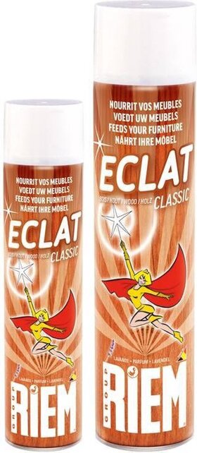 Riem Eclat Spray Protecteur Nourrissant pour Meubles en Bois, 300 ml - 600 ml