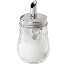 Fackelmann Professional Sugar Dispenser 280 ml Stainless Steel/Glass