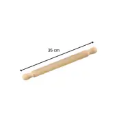 Zenker Smart Pastry Certified Wooden Rolling Pin 35 cm