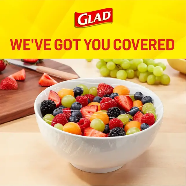 Glad Cling 'N Seal Clear Plastic Wrap  - 63M x 29.5 cm - 18.5 m²