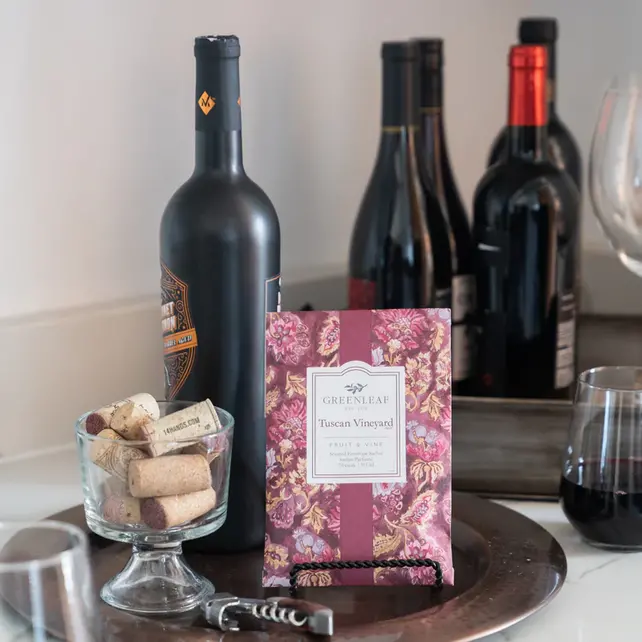 Greenleaf Large Tuscan Vineyard Scented Sachet