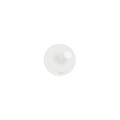 Zack Duplo Towel Hook White - Round