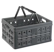 Sunware Square folding box with handle 32L anthracite