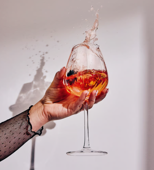 Verre à Vin Tourbillonnant Cristal Darques 35cl - Lot de 4