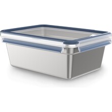 Boîte Rectangulaire Inox Clip & Close 3L
