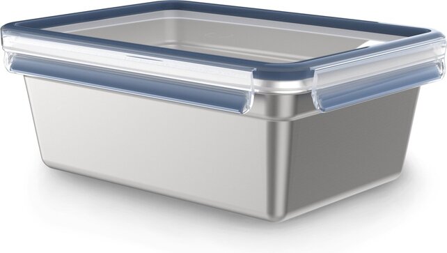 Emsa Clip & Close Edelstahl-Rechteckbox 3L