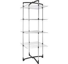 Metaltex Drying rack Tomado Tec Fortino 4 -layer 33M - silver/grey