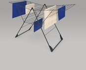 Metaltex Tomado Vento Drying rack 30M Black