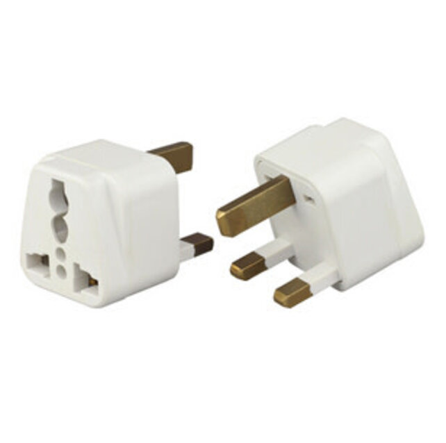 Universal Plug to UK Plug Adapter
