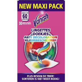 Lingettes Protectrices de Couleur Maxi Pack - 30 pièces