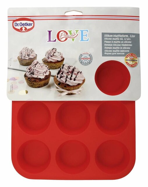 Dr. Oetker Cupcake Bakvorm 12 Vaks