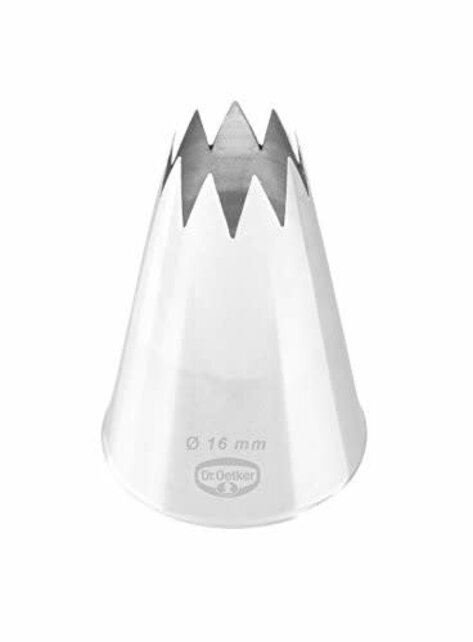 Dr. Oetker Düse für Spritzbeutel - Stern 16 mm