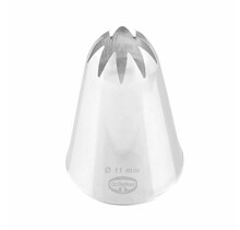 Dr. Oetker Spritztülle für Spritzbeutel - Stern Geschlossen 11 mm