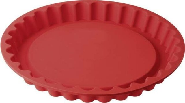 Dr Oetker Moule à gâteau - Ø 28 cm Silicone Rouge