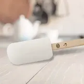 Dr. Oetker Deegschraper Siliconen met houten steel - 28 cm