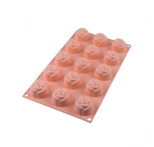 Silikomart Small Roses silicone mold - SF074