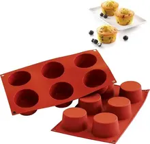 Silikomart Medium Muffin - Silicone Mould SF 102