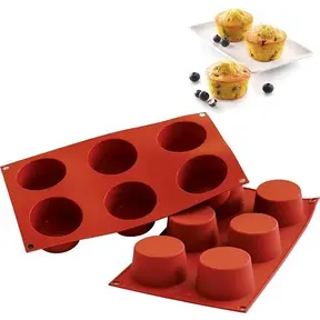 Medium Cupcake Shape Silicone Mould