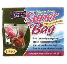 Kingzak Zip Seal 10 Gal Super Storage