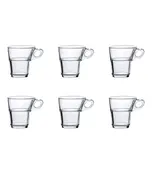 Tea glass 1027A Caprice 22 cl - Toughened Glass Transparent 6 piece(s)