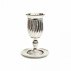 Kiddush Cup with Tray