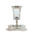 Kiddush Cup wirh Plate - Silver Plated - #X881K