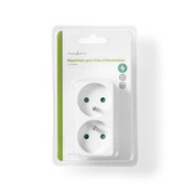 Répartiteur Stopcontact Nedis 2X16A Double