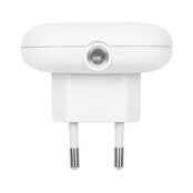 Smartwares ISL-60026 Nightlight - White - 2 USB ports - Phone charging
