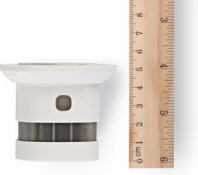 Détecteur de fumée Nedis 40WT Durée de vie 10 ans - Petit modèle