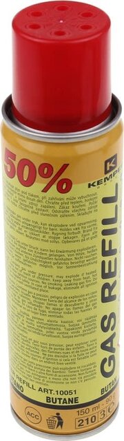 Kemper Lighter Refill Gas cartridges 90 grams