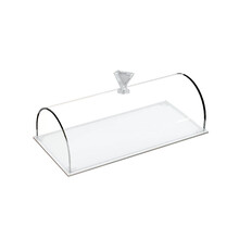 Acrylic Cake Dome Rectangular 29 cm