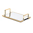 Paldinox Gold Plated Rectangle Small Tray