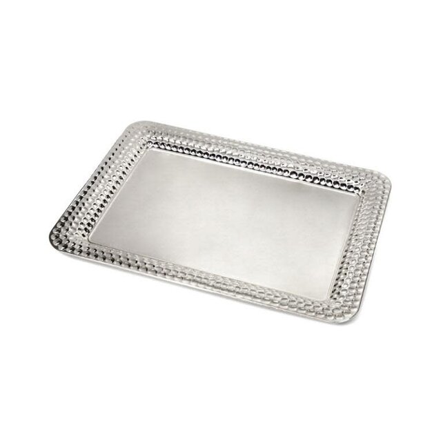 Paldinox White Silvered Tray