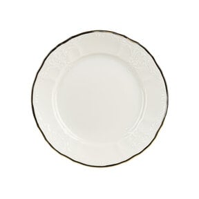 Assiette Plate Bernadotte Or 17 cm