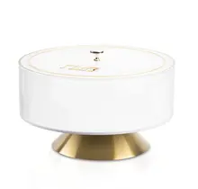 Waterdale Classic Matzah Box Round Gold